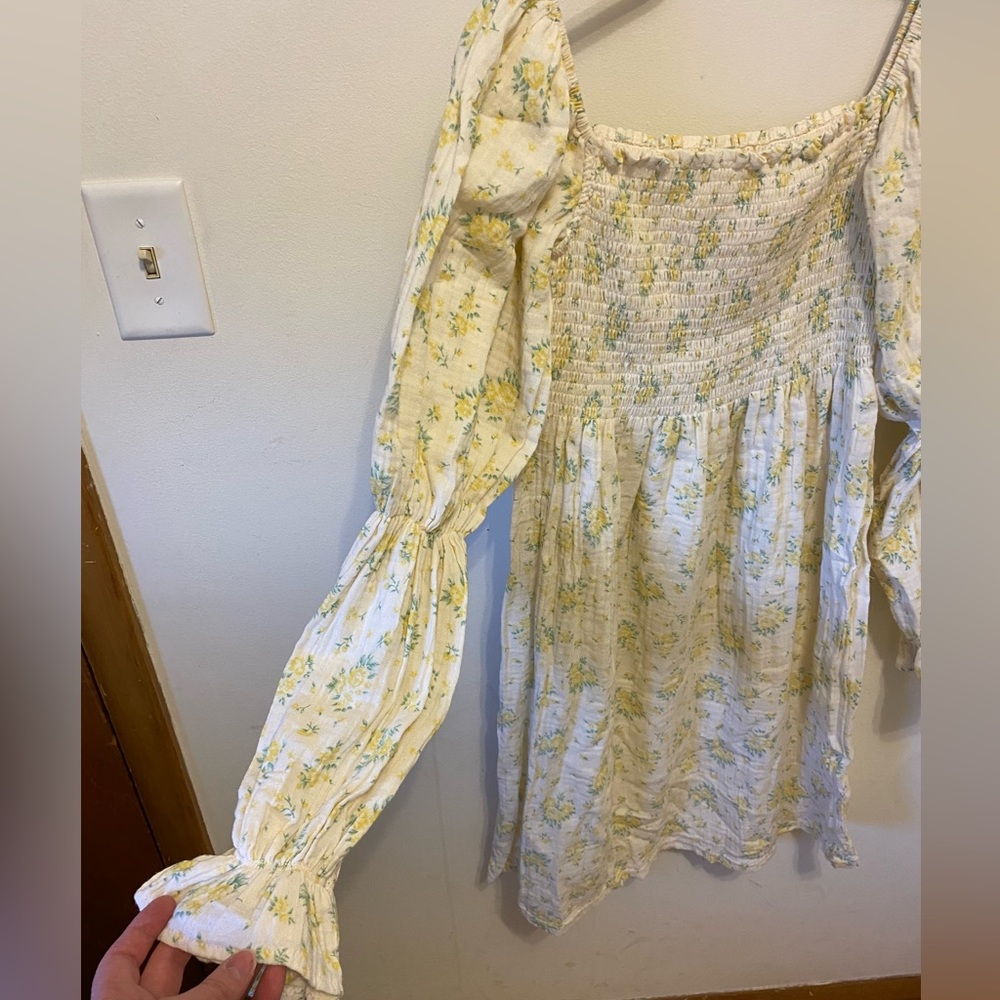 Nothing Fits But Niko Dress size M/L 100% cotton smocked dress Zinnia - Picture 8 of 8